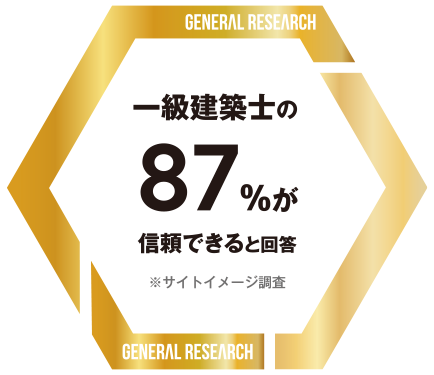 ①一級建築士 1,008名から高い評価を得ています